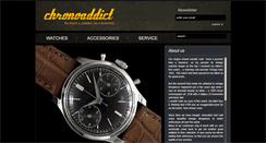 Desktop Screenshot of chronoaddict.com